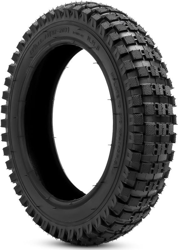 Photo 1 of 12.5x2.75 Replacement knobby Tire, 12-1/2x2-3/4 Dirt Bike Tire for Razor MX350 MX400 Dirt Rocket X-Treme X-560, Compatible with Scooter 12 1/2x2.75 Tire Tyre (Pack of 1)
