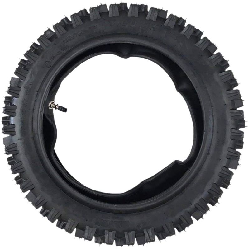 Photo 1 of 2.50 - 10 Off Road Motorcycle Tire & Innertube For Pit Dirt Trail Bike