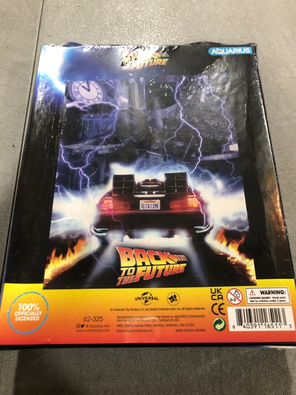 Photo 2 of AQUARIUS Back to The Future (500 Piece Jigsaw Puzzle) - Glare Free - Precision Fit - Officially Licensed BTTF Merchandise & Collectibles - 14x19 Inches