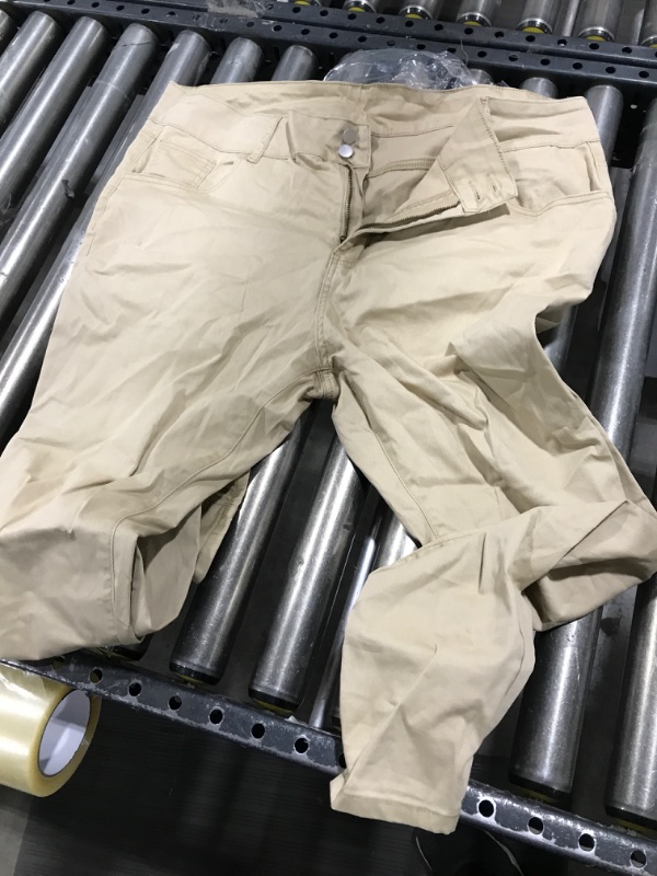 Photo 1 of 22w womens pants --- color khaki 