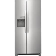 Photo 1 of Frigidaire 22.3-cu ft Side-by-Side Refrigerator with Ice Maker (Stainless Steel) ENERGY STAR
