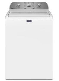 Photo 1 of Maytag 4.5-cu ft High Efficiency Agitator Top-Load Washer (White)
