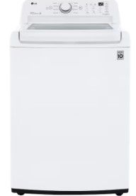 Photo 1 of LG ColdWash 4.5-cu ft Impeller Top-Load Washer (White)
