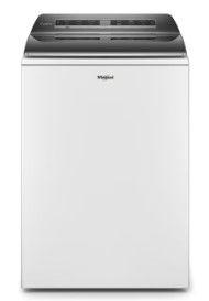 Photo 1 of Whirlpool Smart Capable w/Load and Go 5.3-cu ft High Efficiency Impeller and Agitator Smart Top-Load Washer (White) ENERGY STAR
