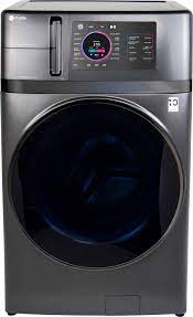 Photo 1 of GE Profile 4.8-cu ft Capacity Carbon Graphite Ventless All-in-One Washer/Dryer Combo ENERGY STAR
