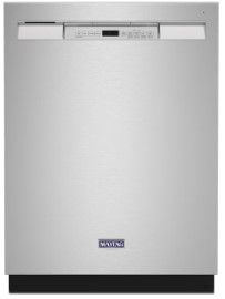 Photo 1 of Maytag Front Control 24-in Built-In Dishwasher (Fingerprint Resistant Stainless Steel), 50-dBA
