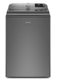 Photo 1 of Maytag Smart Capable 5.3-cu ft High Efficiency Impeller Smart Top-Load Washer (Metallic Slate) ENERGY STAR
