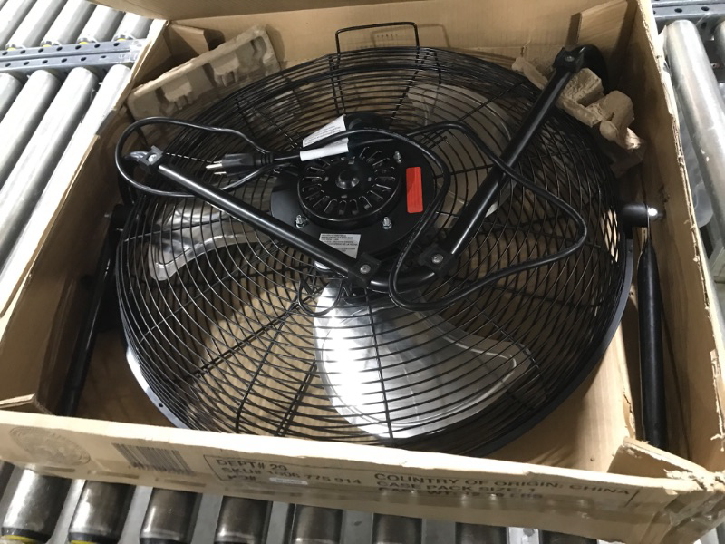 Photo 2 of 20 in. 3-Speed High Velocity Floor Fan
