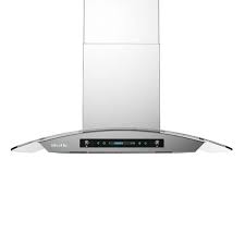 Photo 1 of 29.52 in. 780 CFM Ducted Wall Mount Range Hood in Stainless Steel and Glass With Gesture Sensing Control Function
