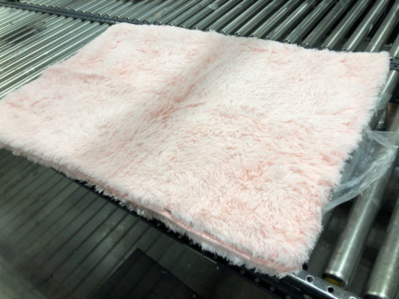 Photo 1 of 46" x 62" area rug --- color pink 