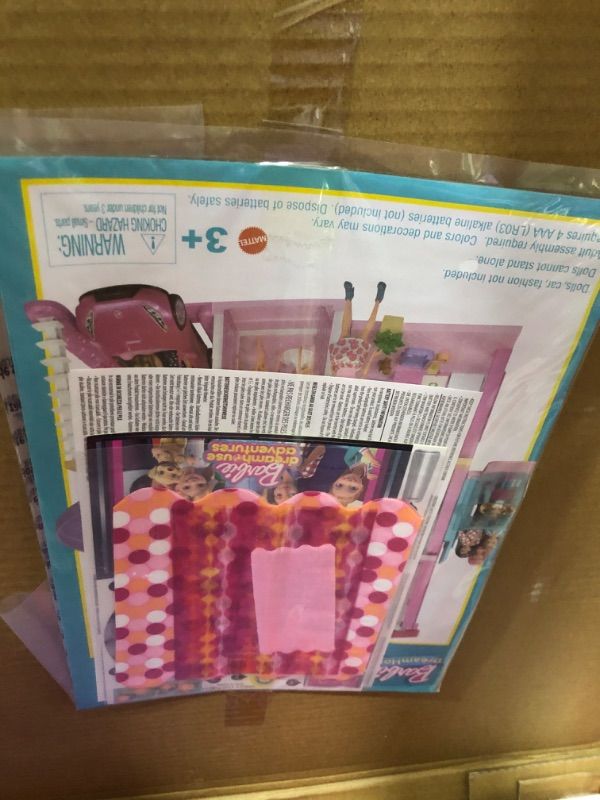 Photo 1 of Barbie Dreamhouse, Doll House Playset with 70+ Accessories Including Transforming Furniture, Elevator, Slide, Lights & Sounds Wheelchair Accessible Elevator