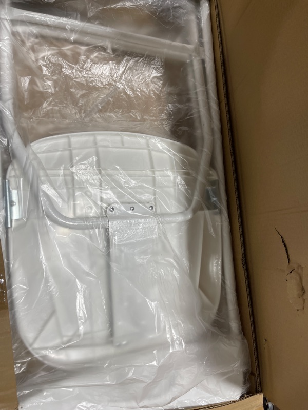 Photo 1 of Signature Folding Plastic Chair with 500-Pound Capacity, White, 2-Pack Set of 2 White