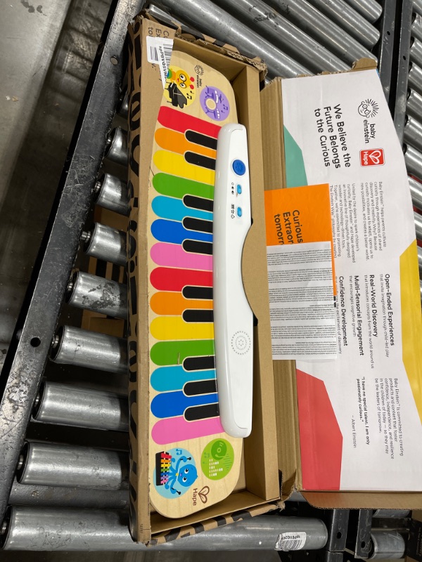 Photo 2 of Baby Einstein Notes & Keys Magic Touch Wooden Electronic Keyboard Toddler Toy, Ages 12 Months +