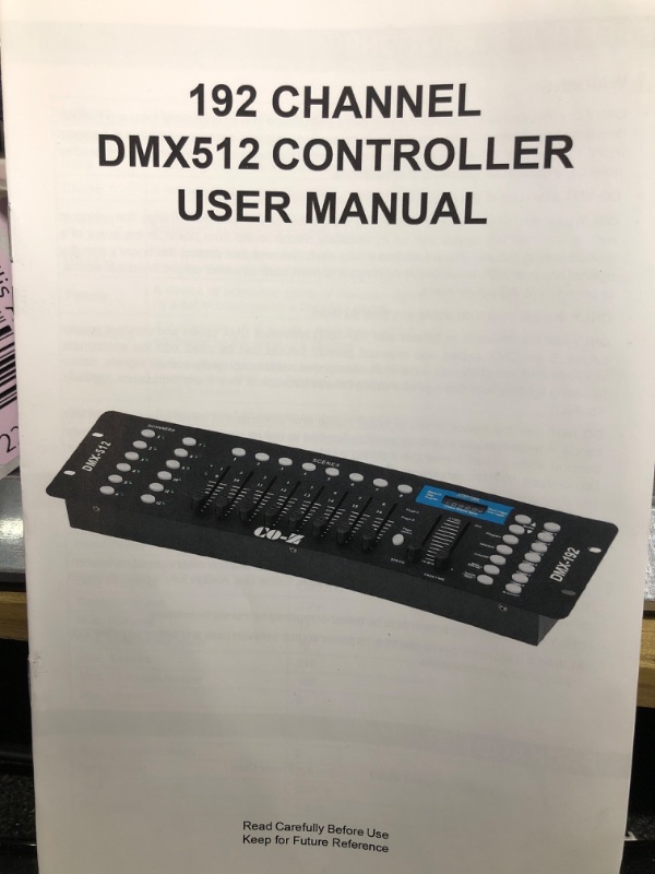 Photo 1 of 192 Channel Dmx512 Controller 