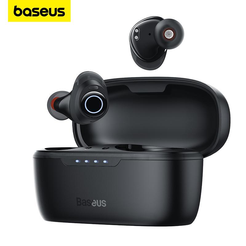 Photo 1 of Baseus Bowie MA10 TWS Bluetooth Headset Wireless Earphone 48dB Noise Cancelling 140h Playtime Bluetooth 5.3 Headphone IPX6 Waterproof Sport Earbud
