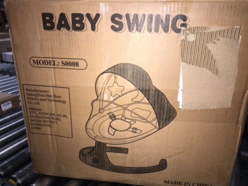 Photo 1 of BABY SWING, GREY