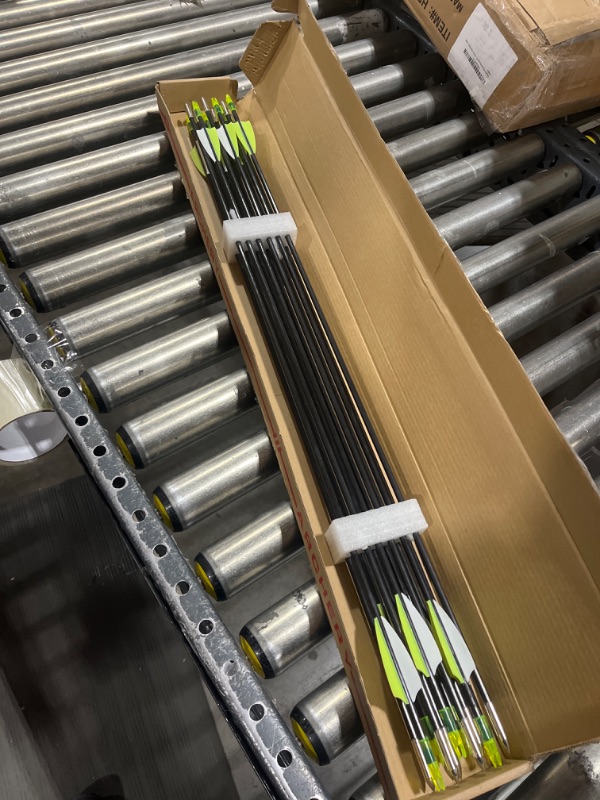 Photo 1 of LWANO 31" Training Arrows-Archery Practice Target Arrows for Kids Youth or Beginners with Durable Shaft on Recurve Bow Compound Bow and Longbow 12pas Arrows Yellow