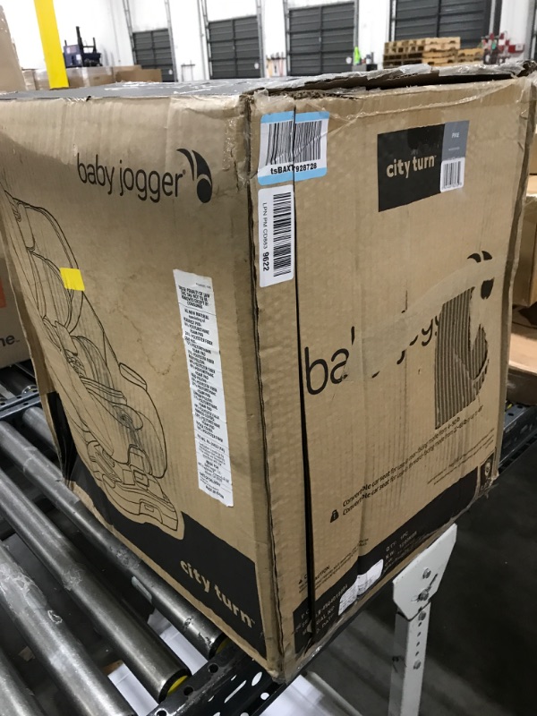 Photo 1 of Baby Jogger City Turn Rotating Convertible Car Seat | Unique Turning Car Seat Rotates for Easy in and Out, Phantom Grey