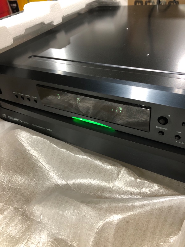 Photo 2 of Onkyo DXC390 6-Disc Carousel Changer CD Player, Black