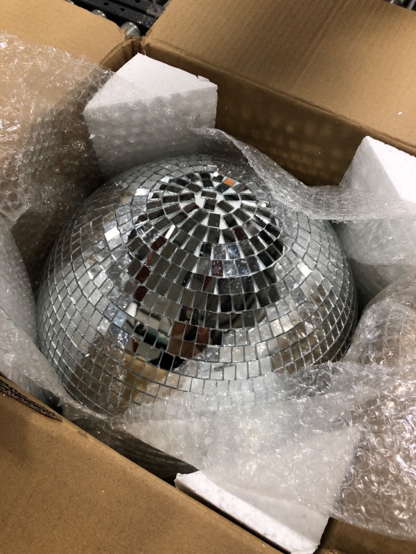 Photo 1 of 12 INCH MIRROR BALL FOR DECOR 