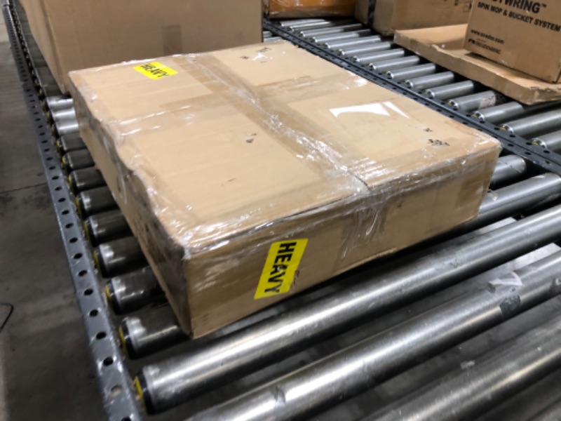 Photo 1 of EasyCom Printer Stand- Large 3 Tier Printer Table with Wheels- Industrial Printer Storage Cart- Rolling Printer Cart with Storage Shelf for Printer Scanner Fax Home Office Use- White