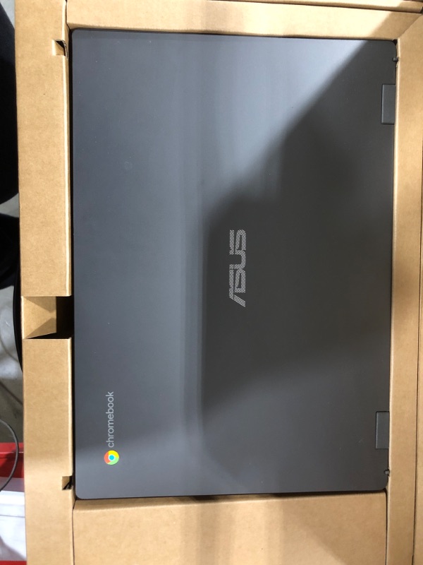 Photo 3 of ASUS Chromebook CM14 Laptop, 14" HD Anti-Glare Display (1366x768), MediaTek Kompanio 520, 4GB RAM, 64GB eMMC, ChromeOS, Gray, CM1402CM2A-DS44, Gravity Grey