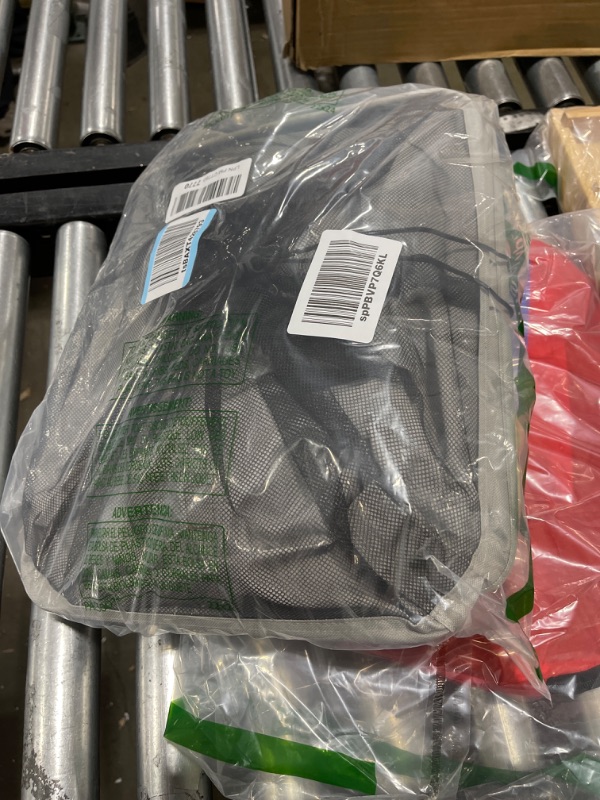 Photo 1 of 92L Extra Large Laundry Hamper with Leather Handle,Standable Laundry Basket with Wheels Laundry Hamper on Wheels,Large Hamper,Rolling Laundry Basket Grey Grey/XL Super Large 27.5"