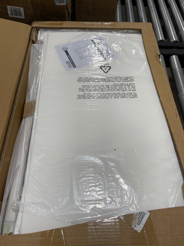 Photo 1 of Wooden Baby Changing Table, Diaper Changing Table, Infant Diaper Changing Station Dresser with Laundry Hamper, 3 Drawer Basket and Changing Pad (Brown)