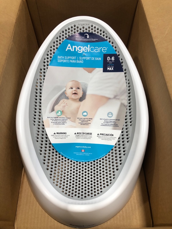 Photo 2 of Angelcare Baby Bath Support (Grey) | Ideal for Babies Less than 6 Months Old