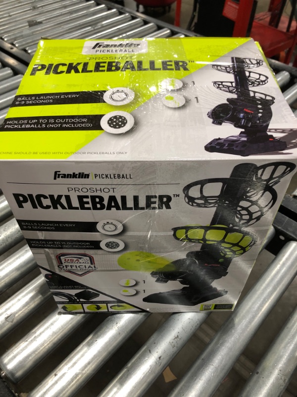 Photo 5 of Automatic Pickleball Launcher Machine - ProShot Pickleball Tosser for Pickleball Practice + Training - Portable Pickleball Thrower + Ball Server - Pickleball Training Equipment + Aid