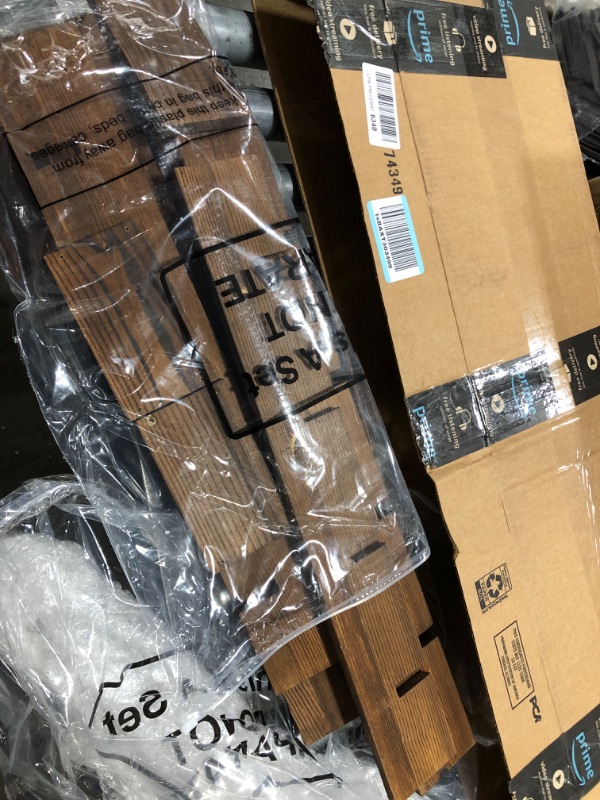 Photo 1 of Rustic Brown Oversize Coffee Mug Display Rack Wooden Display Shelves Rustic Wooden Floating Curio Shelf Travel Mug Shelf Wall Mounted Coffee Mug Rack Holder Shadow Box Shelf (22 Slots) 22 Slots Rustic Brown