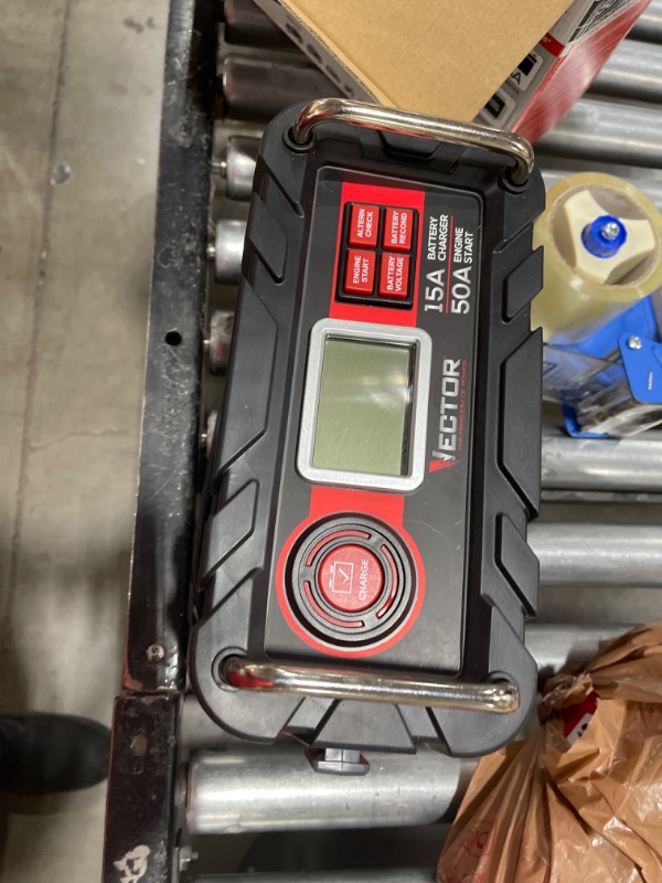 Photo 1 of Vector 15 Amp Automatic 12V Battery Charger with 50 Amp Engine Start and Alternator Check