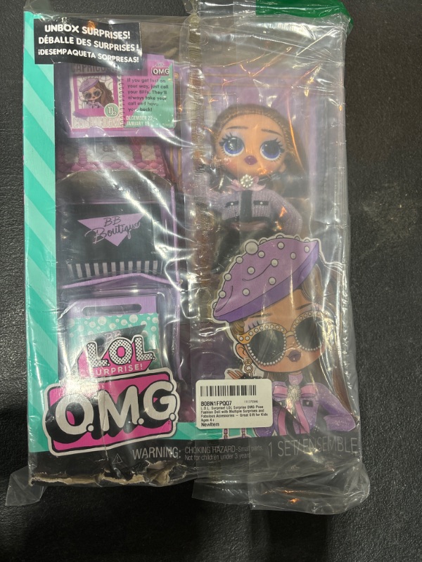 Photo 2 of L.O.L. Surprise! LOL Surprise OMG Pose Fashion Doll with Multiple Surprises and Fabulous Accessories – Great Gift for Kids Ages 4+