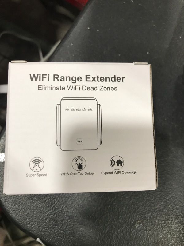 Photo 2 of MkMe Tos Fastest WiFi Extender/Booster,2023 Release Up to 74% Faster,Broader Coverage Than Ever WiFi Signal Booster for Home,Internet/WiFi Repeater,Covers Up to 8470 Sq.ft,w/Ethernet Port,1-Tap Setup