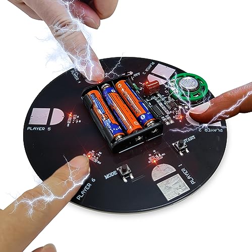 Photo 1 of CCMIOCO Exciting Party Toys, Christmas Multiplayer Party Game Electric Shock Disk PCB, Lively Party Atmosphere Props (No Battery Included)