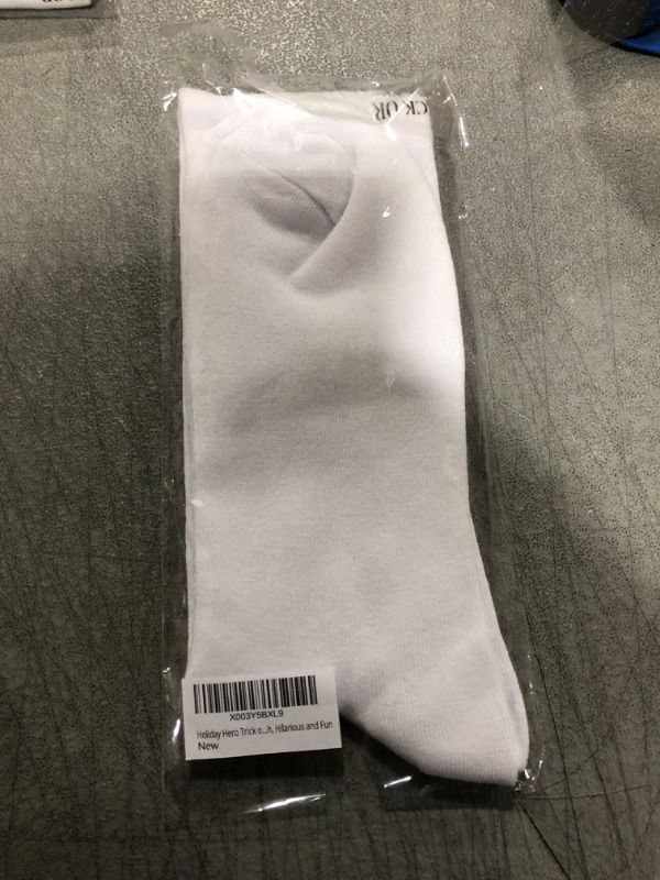 Photo 1 of Holiday Hero Halloween Knee-High Socks, Several Varieties, Hilarious and Fun
