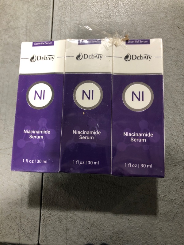 Photo 2 of 3 Pack Niacinamide Serum with Snail Secretion Filtrate for Face Moisturizing Inhibits Melanin & Restore Skin Natural, Anti-Aging and Shrinks Pores (1Fl.Oz / 30ml) 