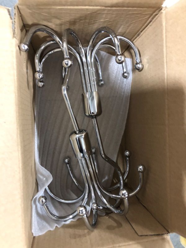 Photo 2 of 2 Pack Belt Hanger, 2023 Belt Rack Closet Accessories Organizer, Maximum 24 Storage Capacity, Hanging Holder Storage Hook for Belt, Bra, Tank Top, Tie, Scarf, Purse, Clothes, Bags, Hats 