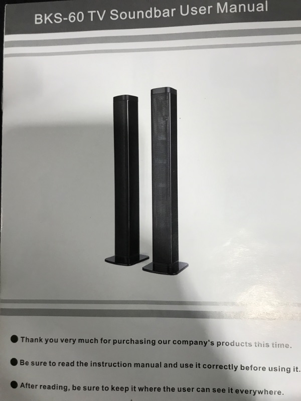 Photo 1 of 2 IN 1 TV SOUNDBAR SPEAKER 