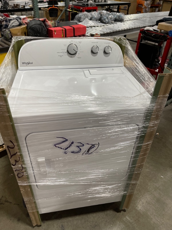 Photo 1 of 7.0 cu.ft Top Load Electric Dryer with AutoDry™


