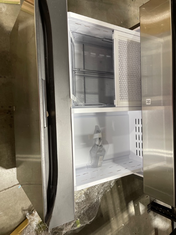 Photo 5 of Samsung Bespoke 28.8-cu ft 4-Door Smart French Door Refrigerator with Dual Ice Maker and Door within Door (Stainless Steel- All Panels) ENERGY STAR
