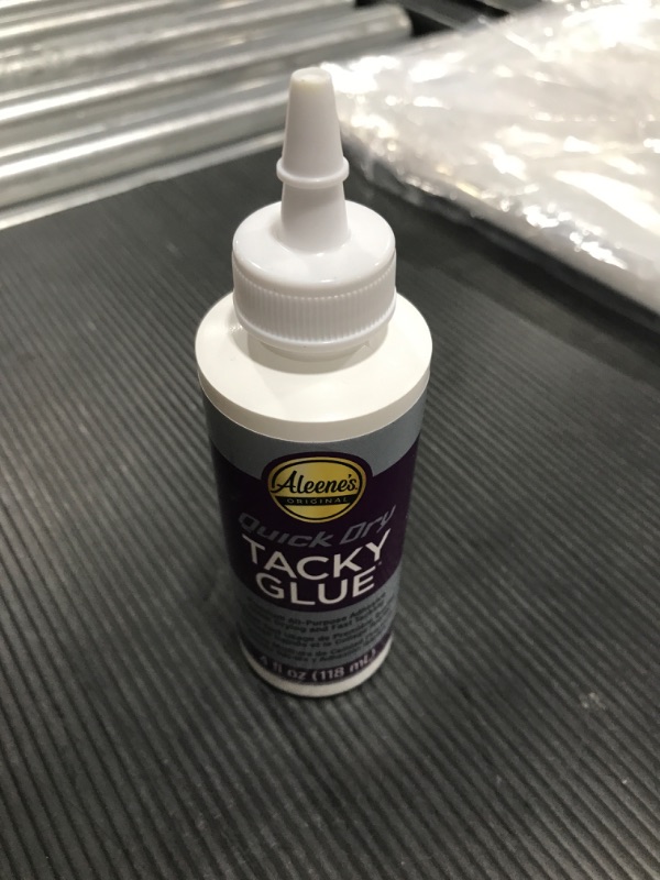 Photo 2 of Aleene's Quick Dry Tacky Glue 4oz, School Glue Supplies, Fast Dry Adhesive 4 FL OZ Glue