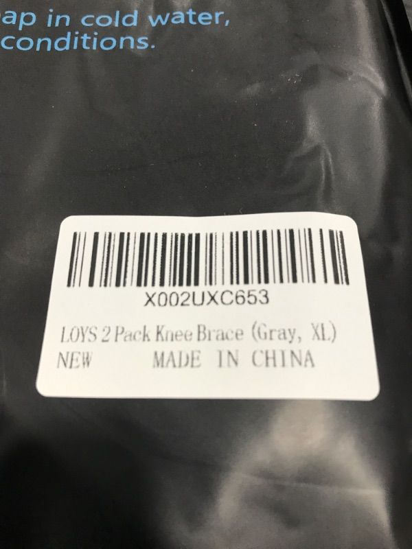 Photo 3 of 2 Pack Knee Braces for Knee Pain?Knee Compression Sleeves with Silicone Gel & Spring Support?Medical Grade Knee Patella Protector for Knee Pain Arthritis,Jogging,Sports,Meniscus Tear,Running?Men&Women?Joint Pain Relief,rodilleras para dolor de rodillas gy