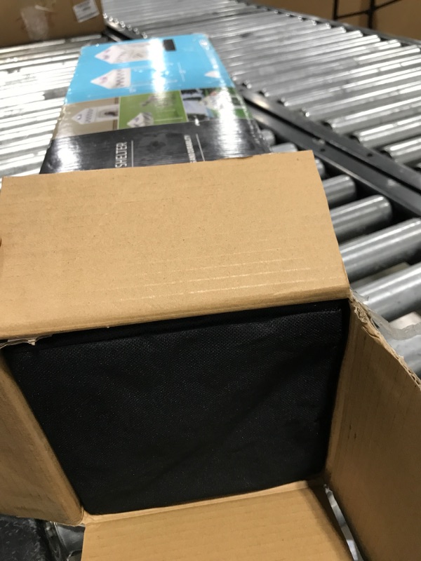 Photo 1 of Caravan Canopy PUP02010 PupUp Canopy Instant and Portable Shelter, White/Purple, Small Dog House