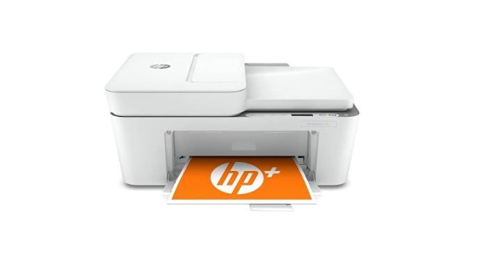 Photo 1 of HP DeskJet 4155e Wireless Color All-in-One Printer & 67XL Tri-Color High-Yield Ink Cartridge | 3YM58AN & 67XL Black High-Yield Ink Cartridge | 3YM57AN Printer + Tri-color Ink + Black Ink