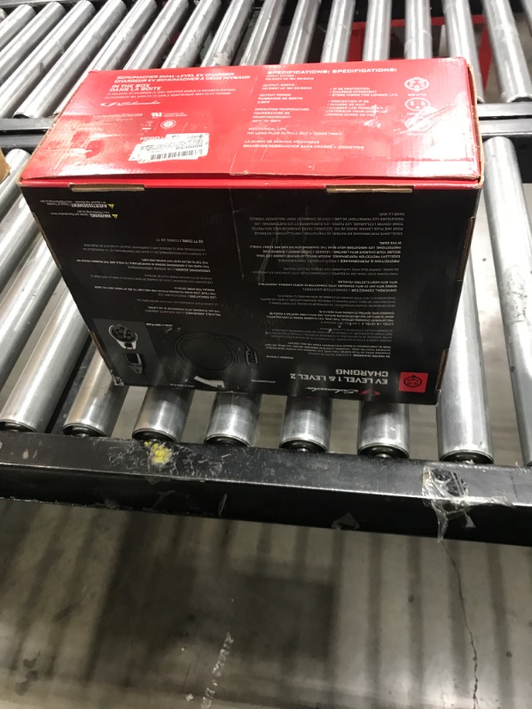 Photo 1 of Schumacher SC1455 Level 1 and Level 2 Portable EV Charger – Up to 16A, Works with 120V or 240V Outlets, 28-foot Charging Cable, Charge EVs 3X Faster