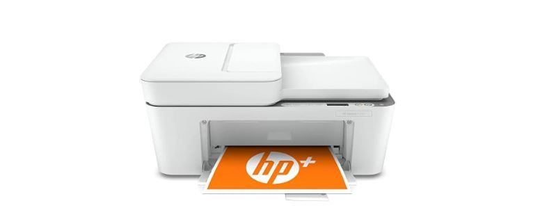 Photo 1 of HP DeskJet 4155e Wireless Color All-in-One Printer & 67XL Tri-Color High-Yield Ink Cartridge | 3YM58AN & 67XL Black High-Yield Ink Cartridge | 3YM57AN Printer