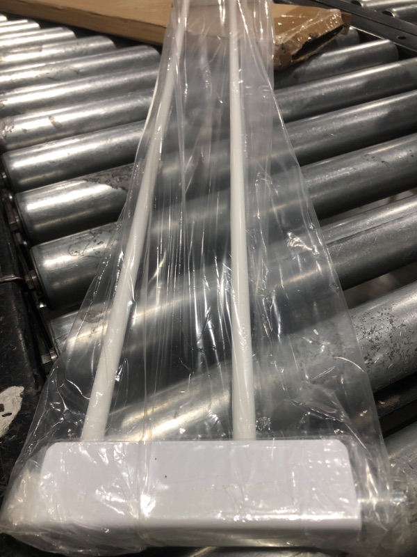 Photo 1 of WAOWAO Triple Lock Baby Gate Extra Wide Pressure Mounted Walk Through Swing Auto Close Safety Black Metal Dog Pet Puppy Cat for Stairs,Doorways,Kitchen 25.59"-81.49" inch(White, 4.72"/12cm) White 4.72"/12cm