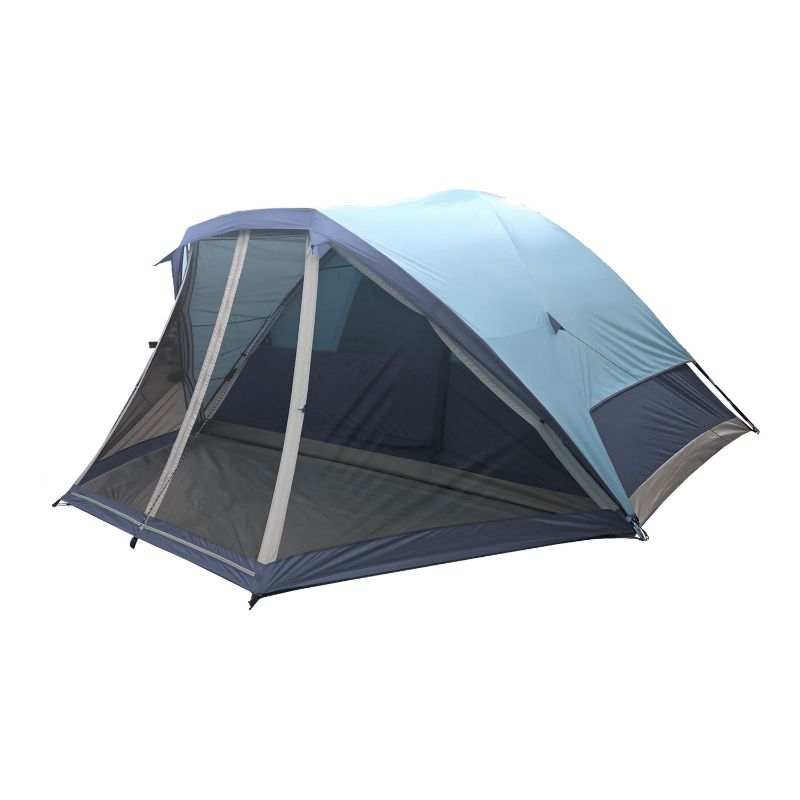 Photo 1 of **M,ISSING POLES** Golden Bear Colter Bay 6-Person Tent LIGHT BLUE COMBO
