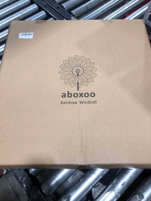 Photo 1 of aboxoo 360 Wind Spinner,Extra Large Wind Spinners 22.8in Outdoor Clearance Metal Kinetic Spinners with Strong Wind Resistance,Garden Windmill for Yard and Garden Lawn
